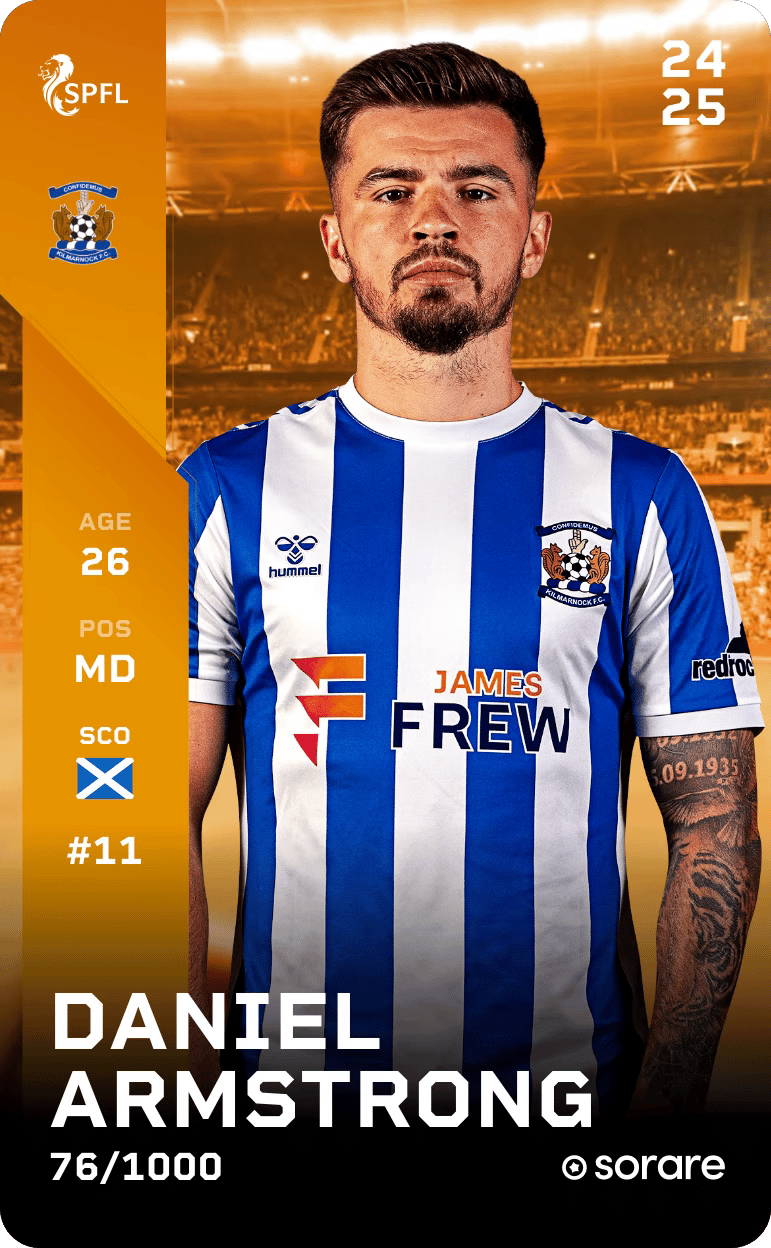 Daniel Armstrong 2024-25 • Limited 76/1000