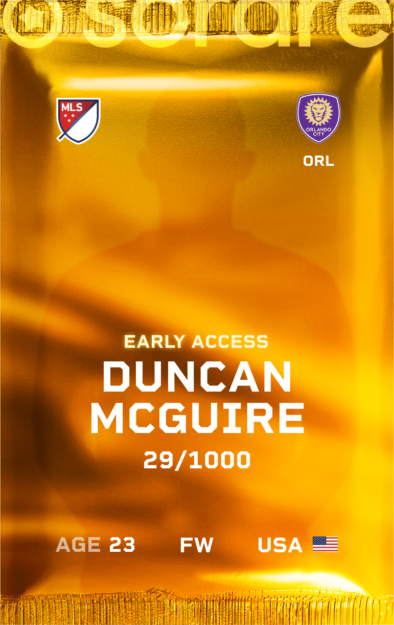 Duncan McGuire 2025-26 • Limited 29/1000