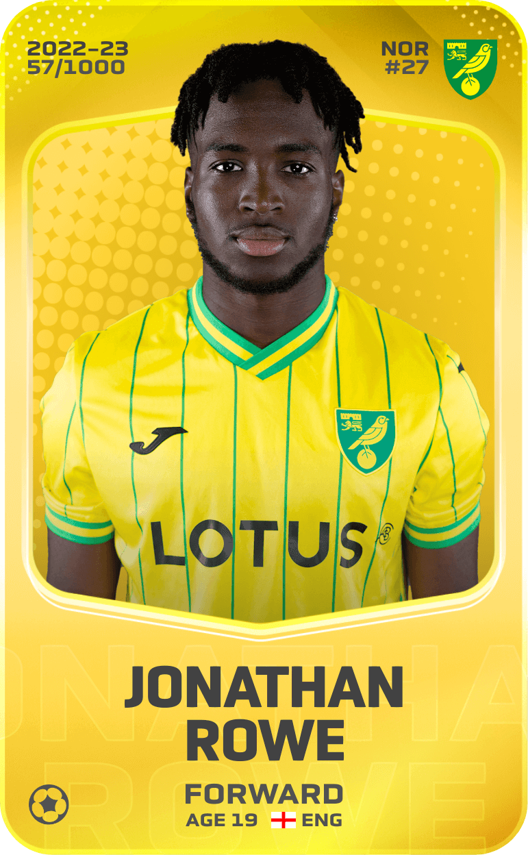 Jonathan Rowe 2022-23 • Limited 57/1000