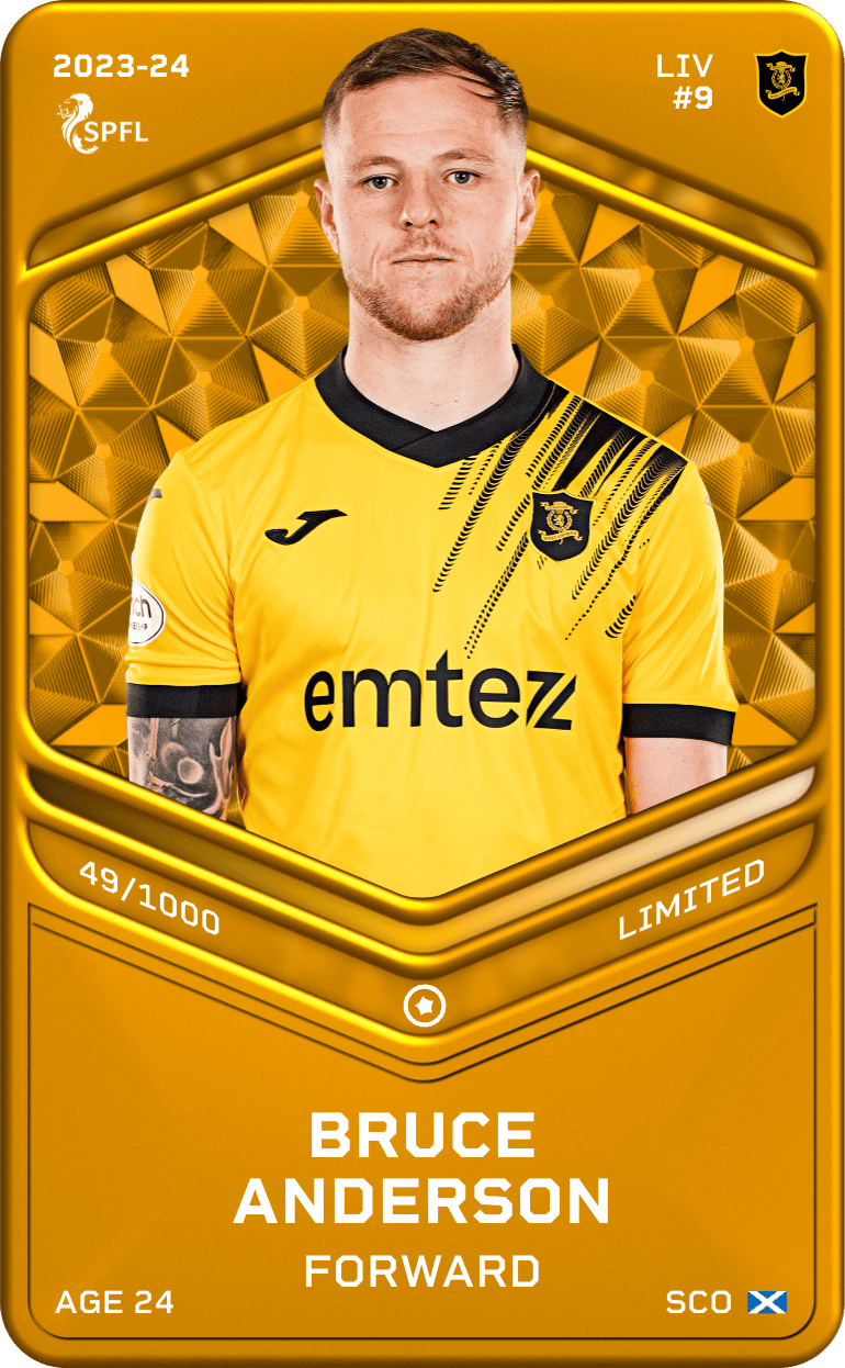 Bruce Anderson 2023-24 • Limited 49/1000