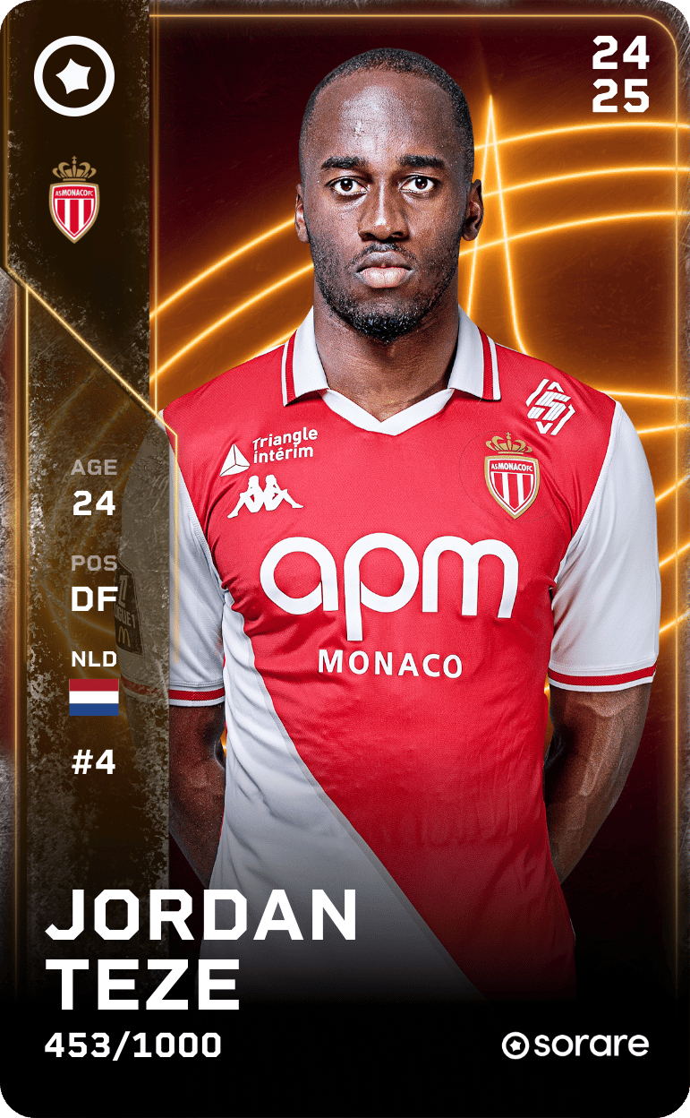 Jordan Teze 2024-25 • Limited 453/1000