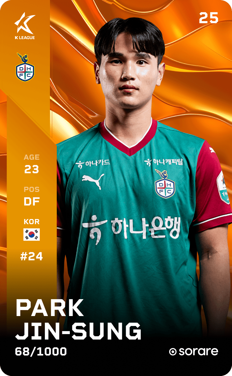 Park Jin-Seong 2025-26 • Limited 68/1000