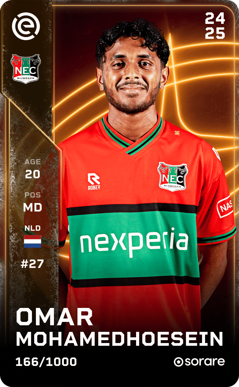 Omar Mohamedhoesein 2024-25 • Limited 166/1000