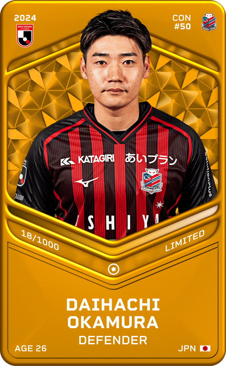 Daihachi Okamura 2024-25 • Limited 18/1000