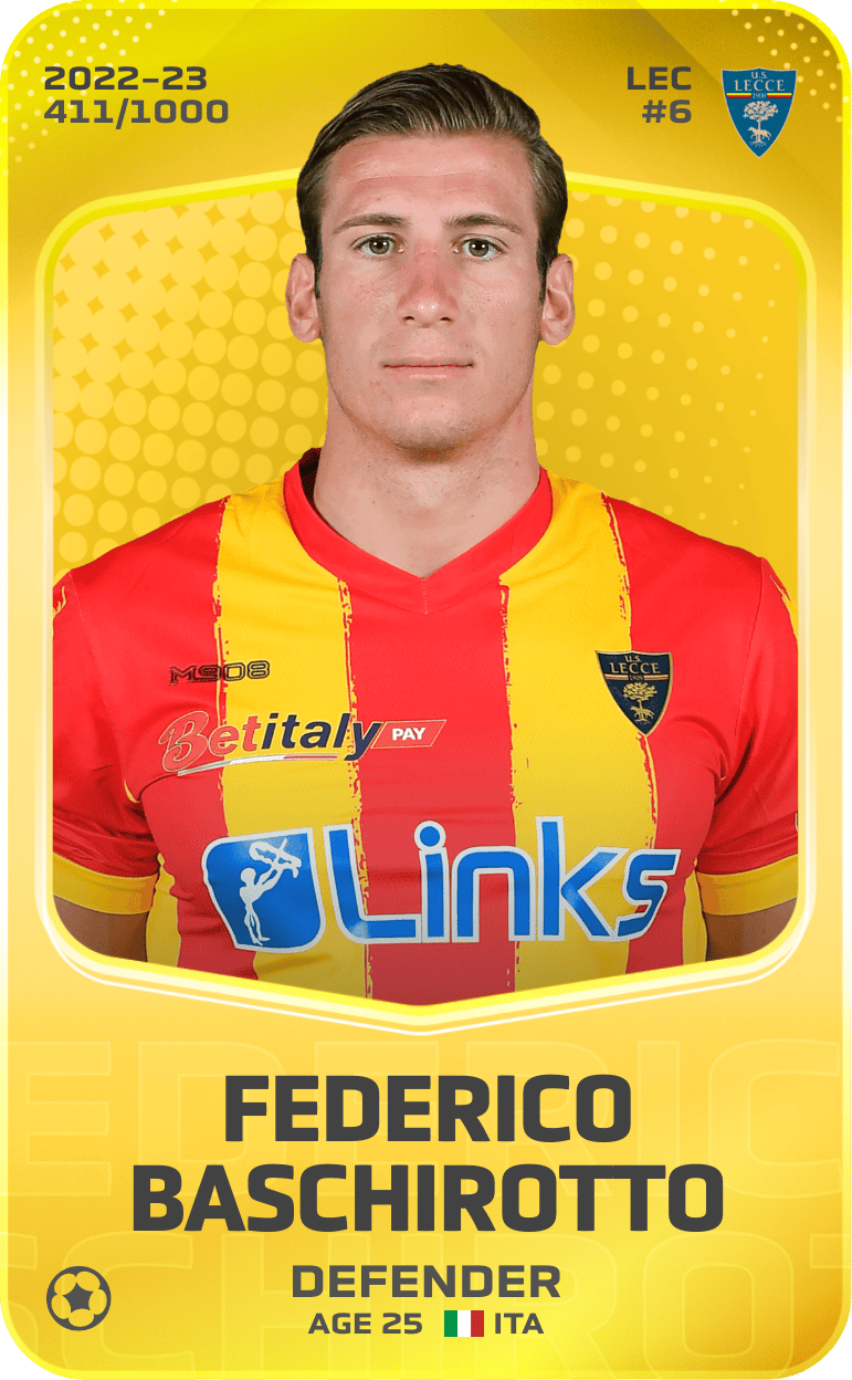 Federico Baschirotto 2022-23 • Limited 411/1000