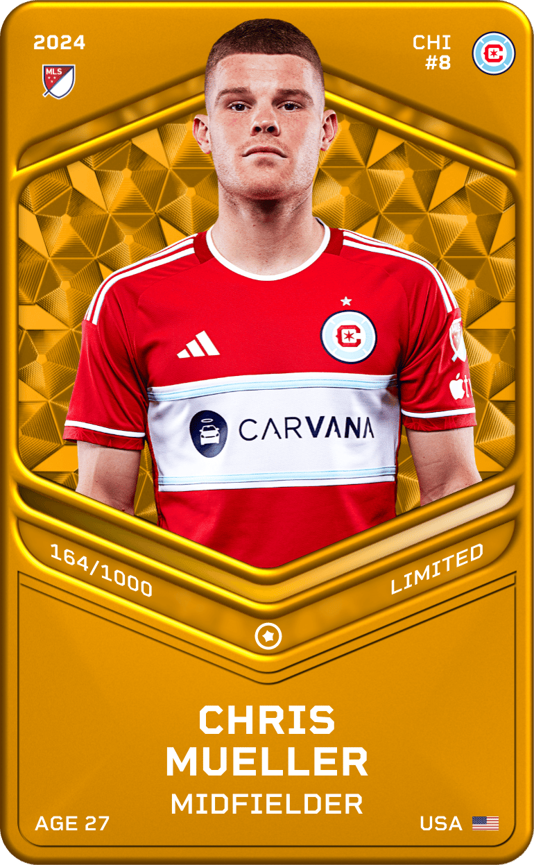 Chris Mueller 2024-25 • Limited 164/1000