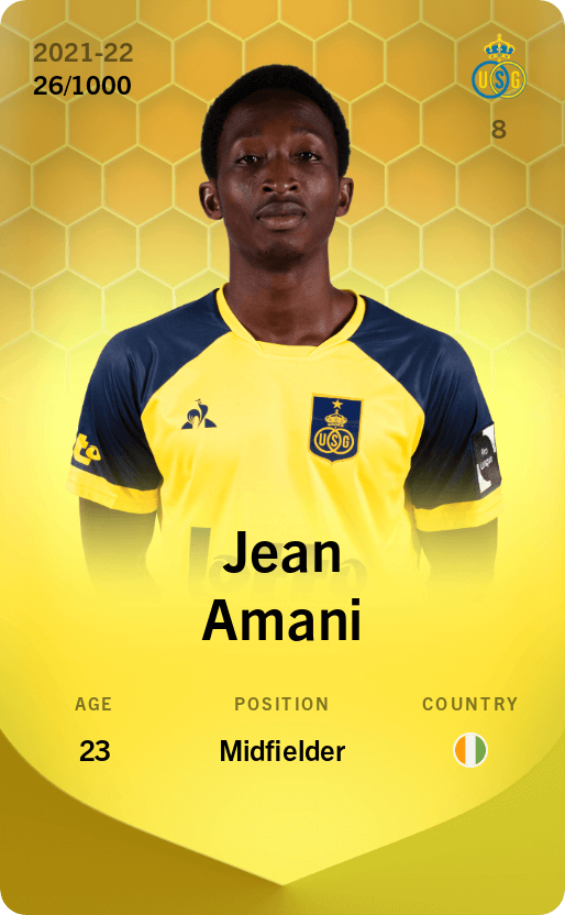 Jean Amani 2021-22 • Limited 26/1000