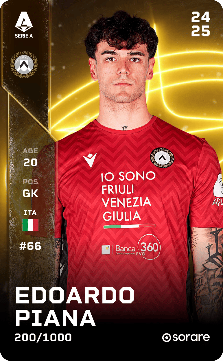 Edoardo Piana 2024-25 • Limited 200/1000