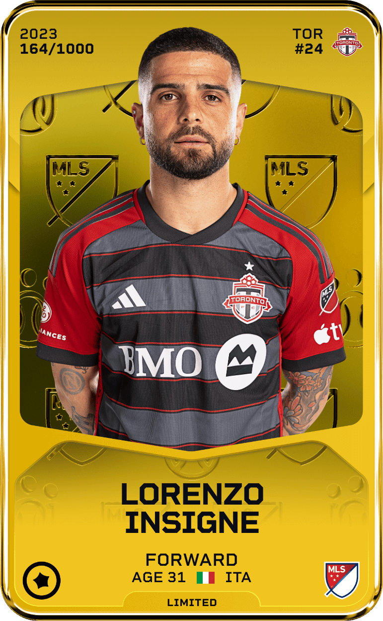 Lorenzo Insigne 2023-24 • Limited 164/1000