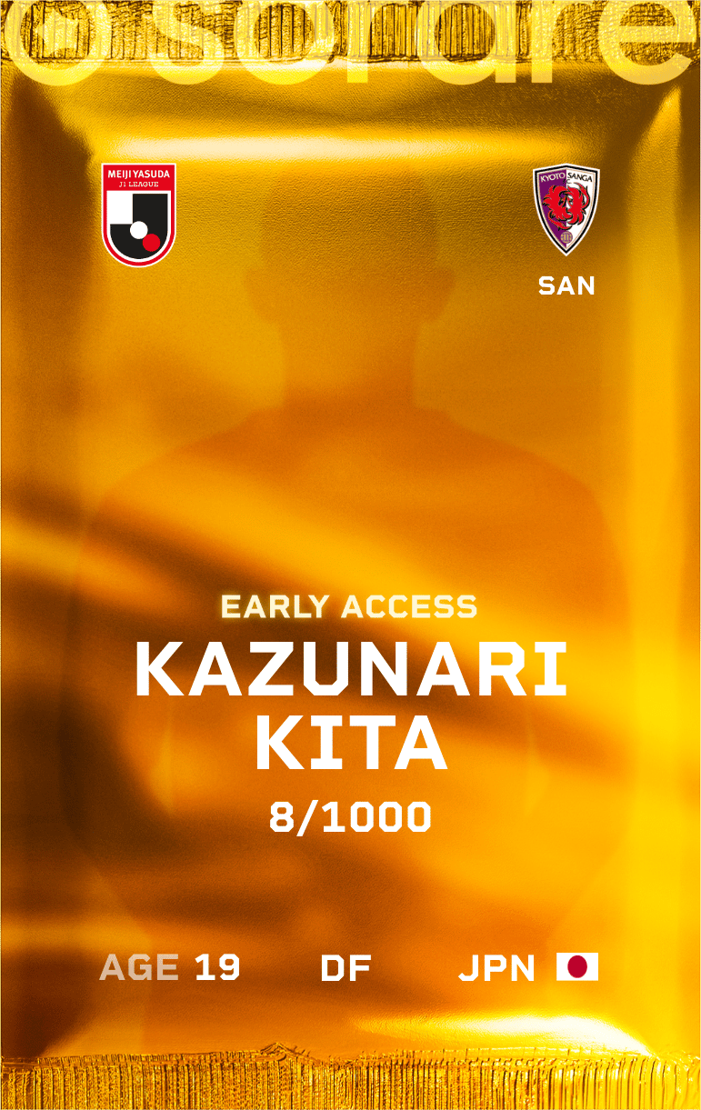 Kazunari Kita 2025-26 • Limited 8/1000