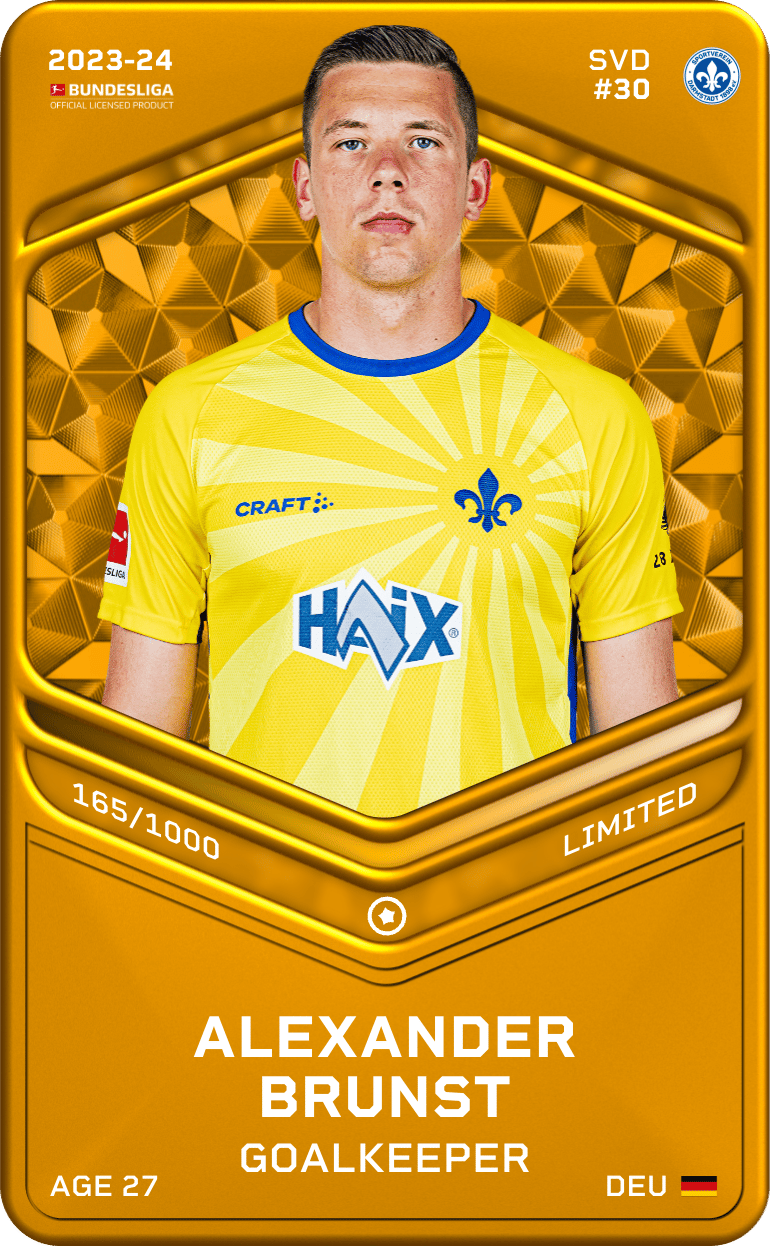 Alexander Brunst 2023-24 • Limited 165/1000