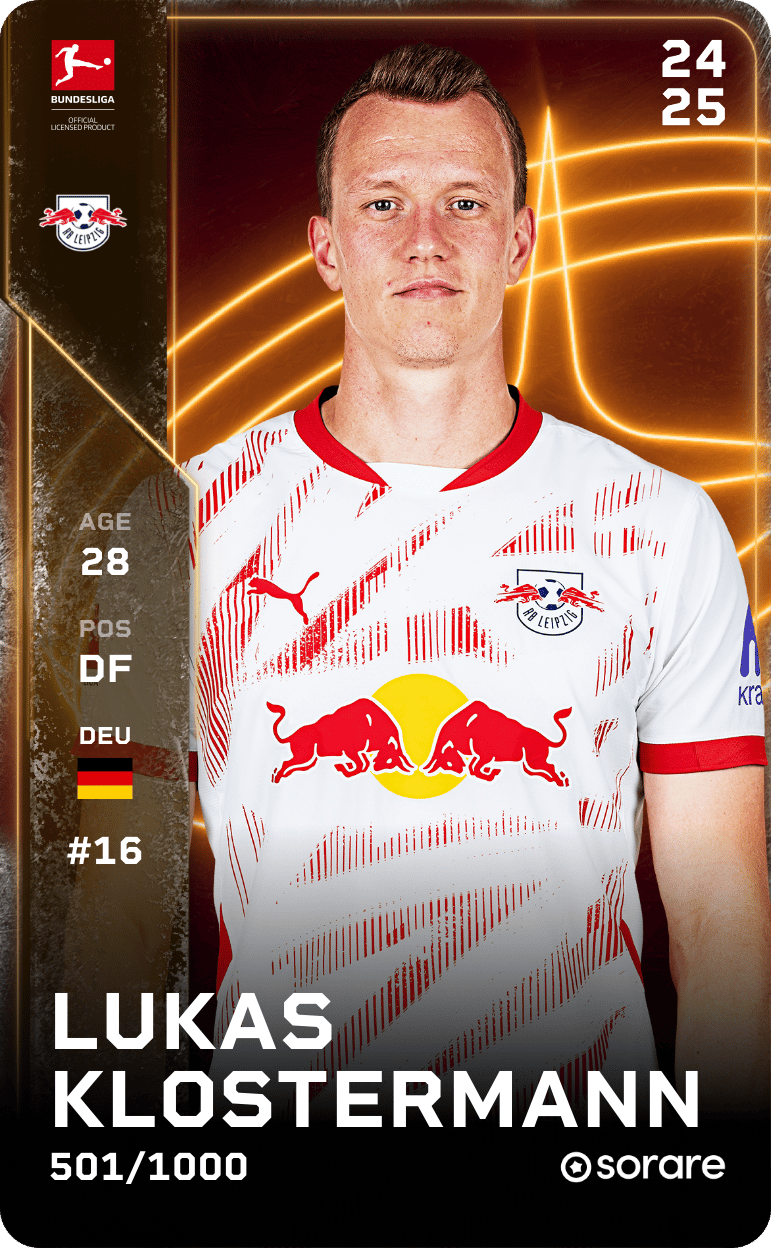 Lukas Klostermann 2024-25 • Limited 501/1000
