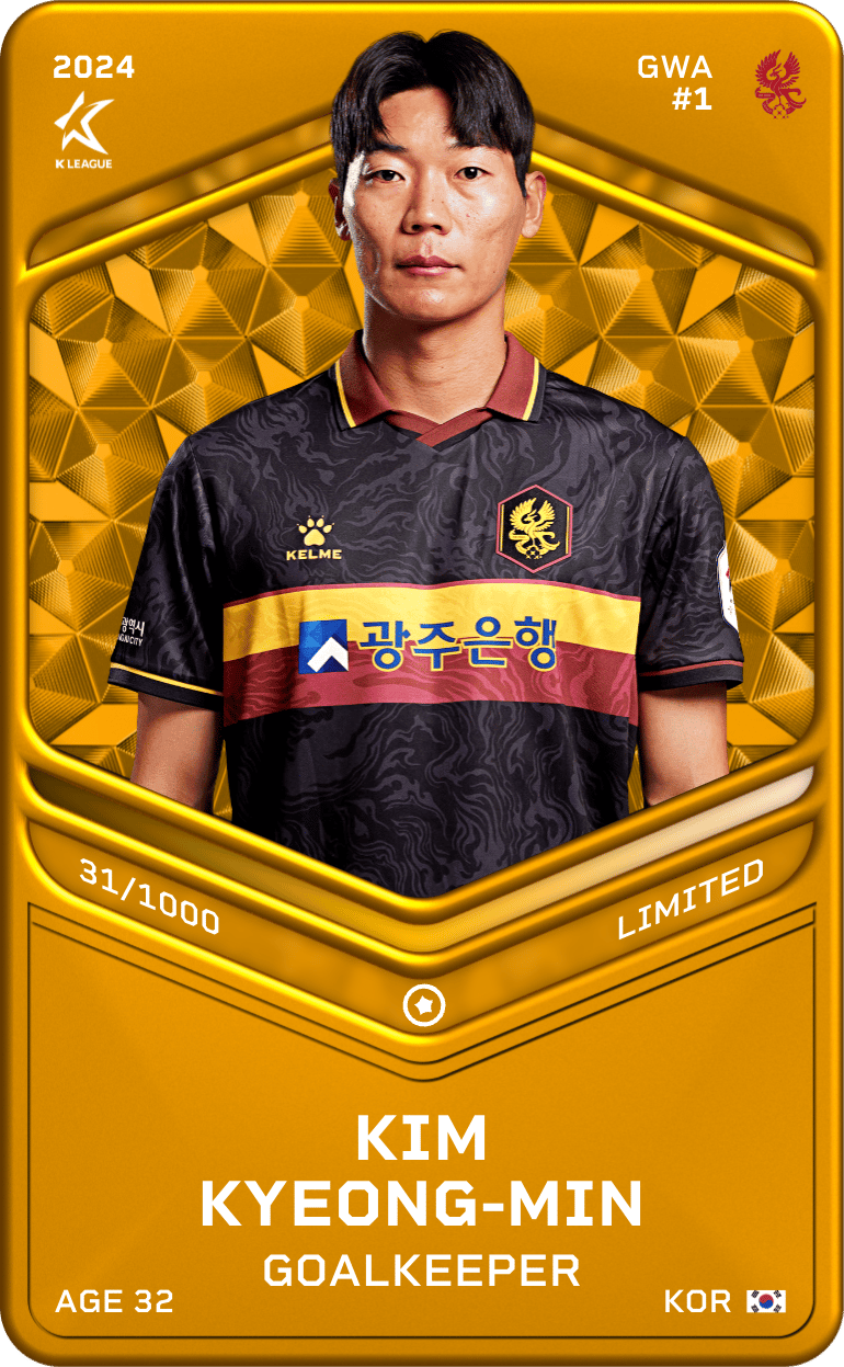 Kim Kyeong-Min 2024-25 • Limited 31/1000