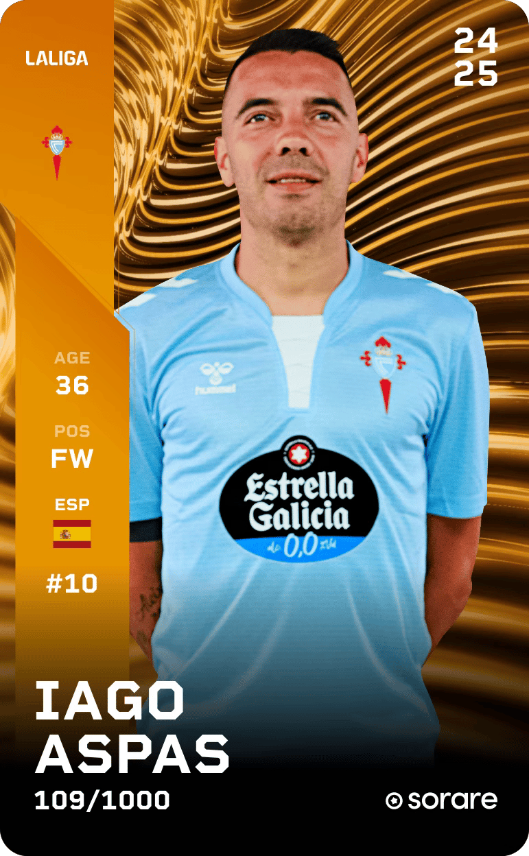 Iago Aspas 2024-25 • Limited 109/1000