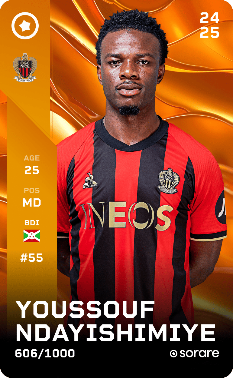 Youssouf Ndayishimiye 2024-25 • Limited 606/1000