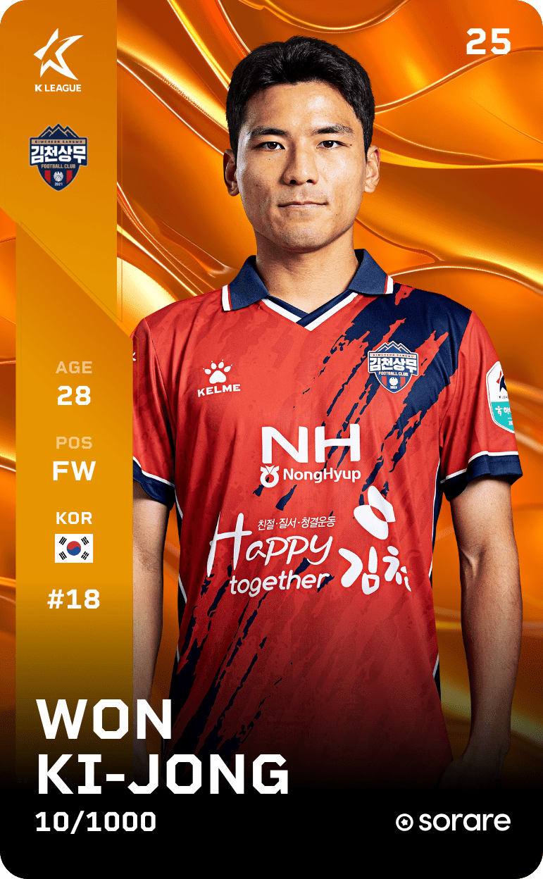 Won Ki-Jong 2025-26 • Limited 10/1000