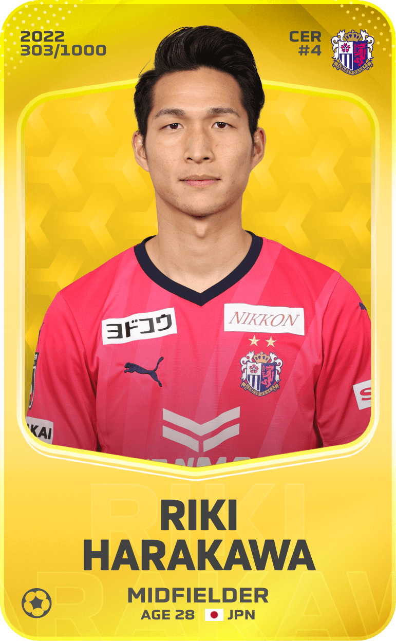 Riki Harakawa 2022-23 • Limited 303/1000