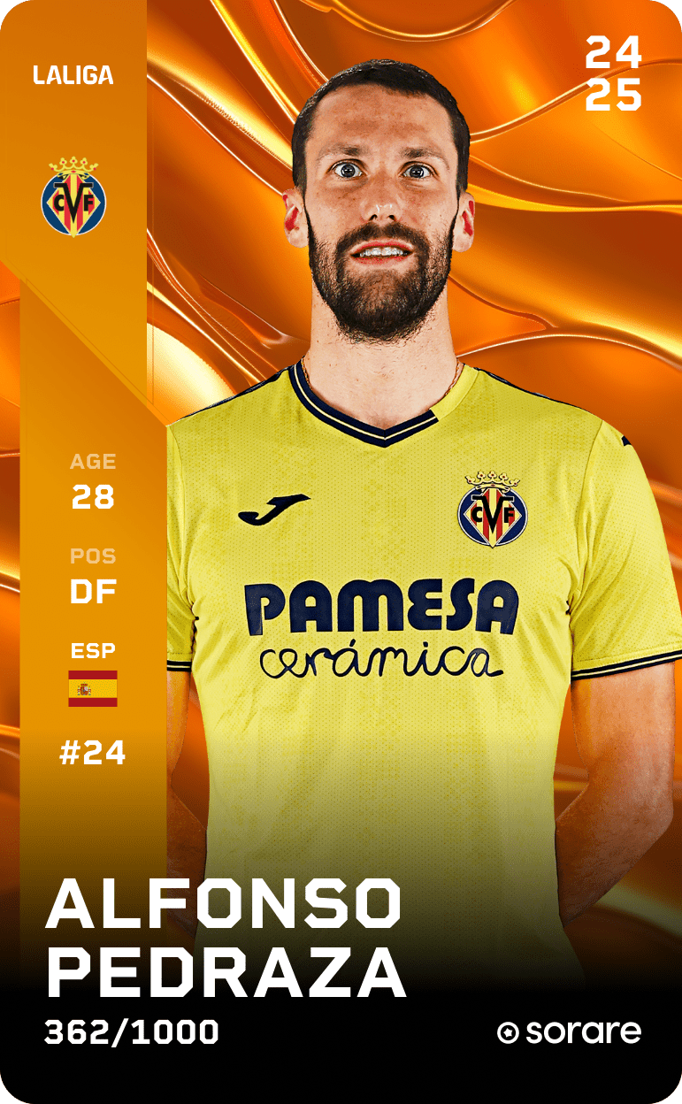Alfonso Pedraza 2024-25 • Limited 362/1000