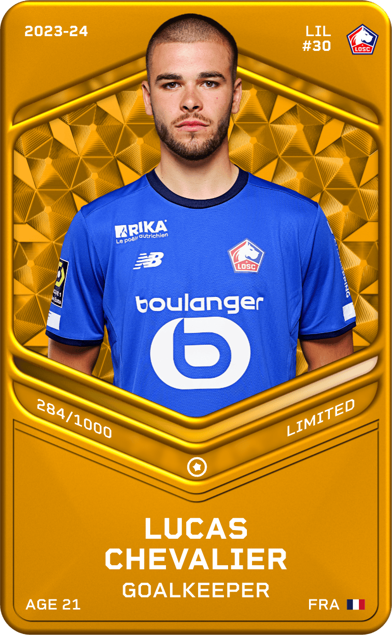 Lucas Chevalier 2023-24 • Limited 284/1000