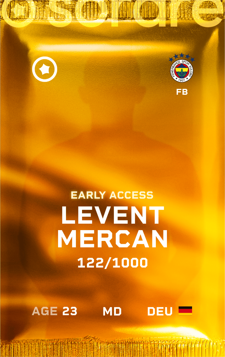 Levent Mercan 2024-25 • Limited 122/1000