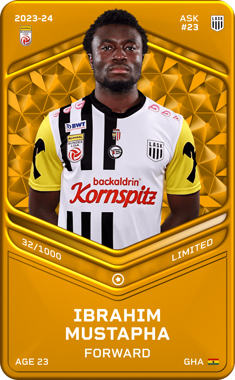Ibrahim Mustapha 2023-24 • Limited 32/1000