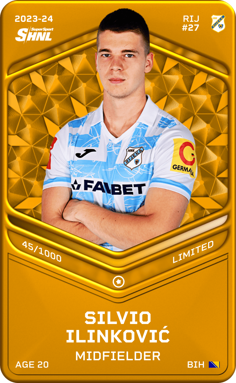 Silvio Ilinković 2023-24 • Limited 45/1000