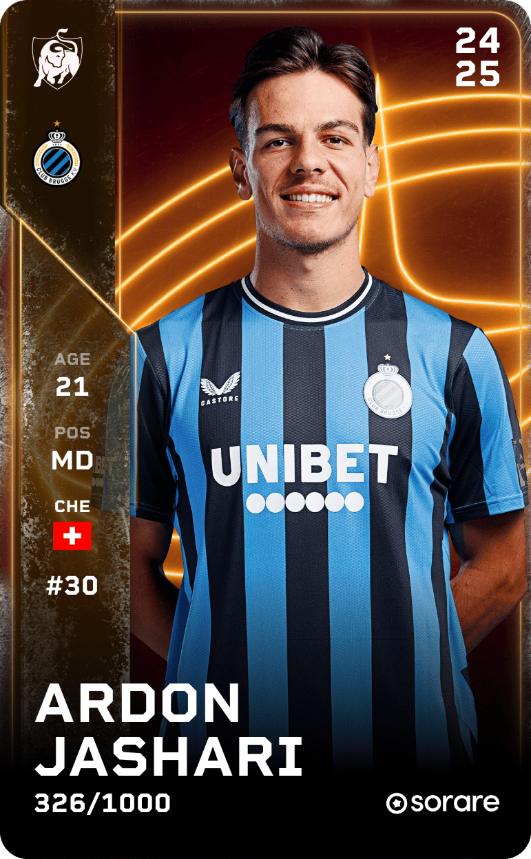 Ardon Jashari 2024-25 • Limited 326/1000