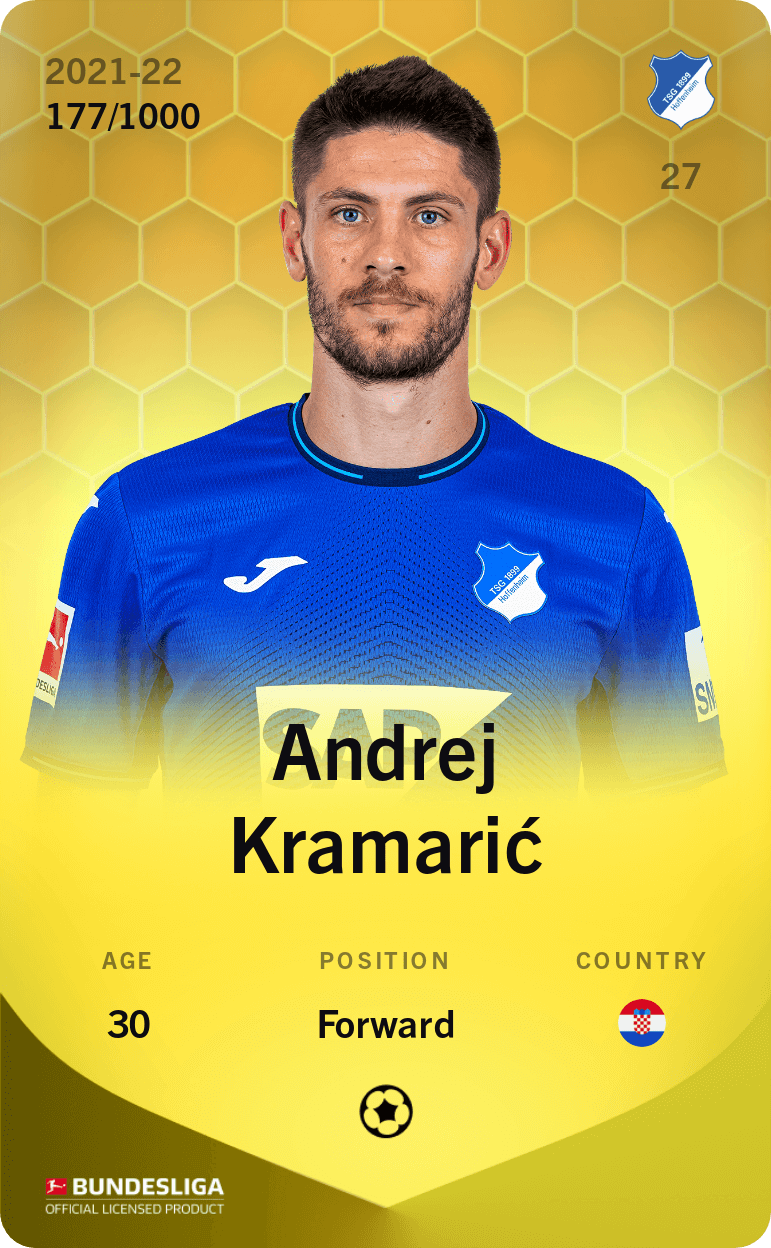 Andrej Kramarić 2021-22 • Limited 177/1000