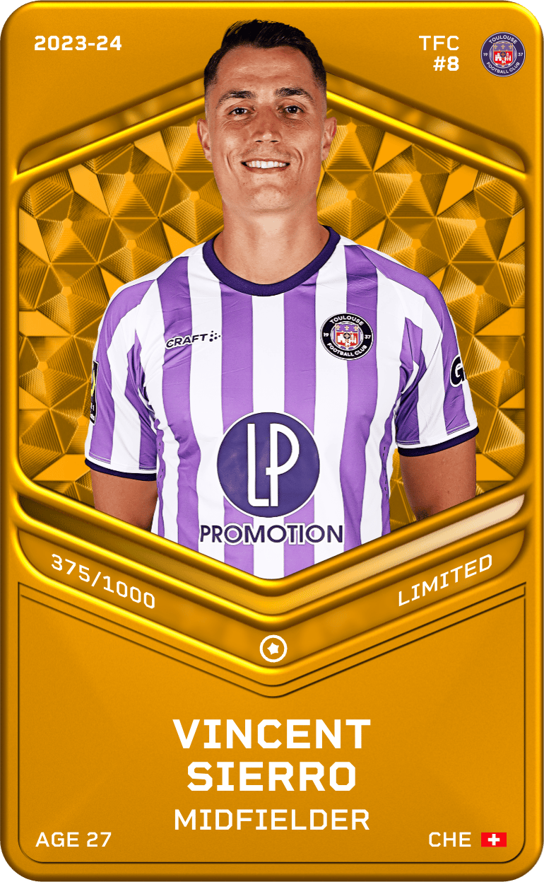 Vincent Sierro 2023-24 • Limited 375/1000
