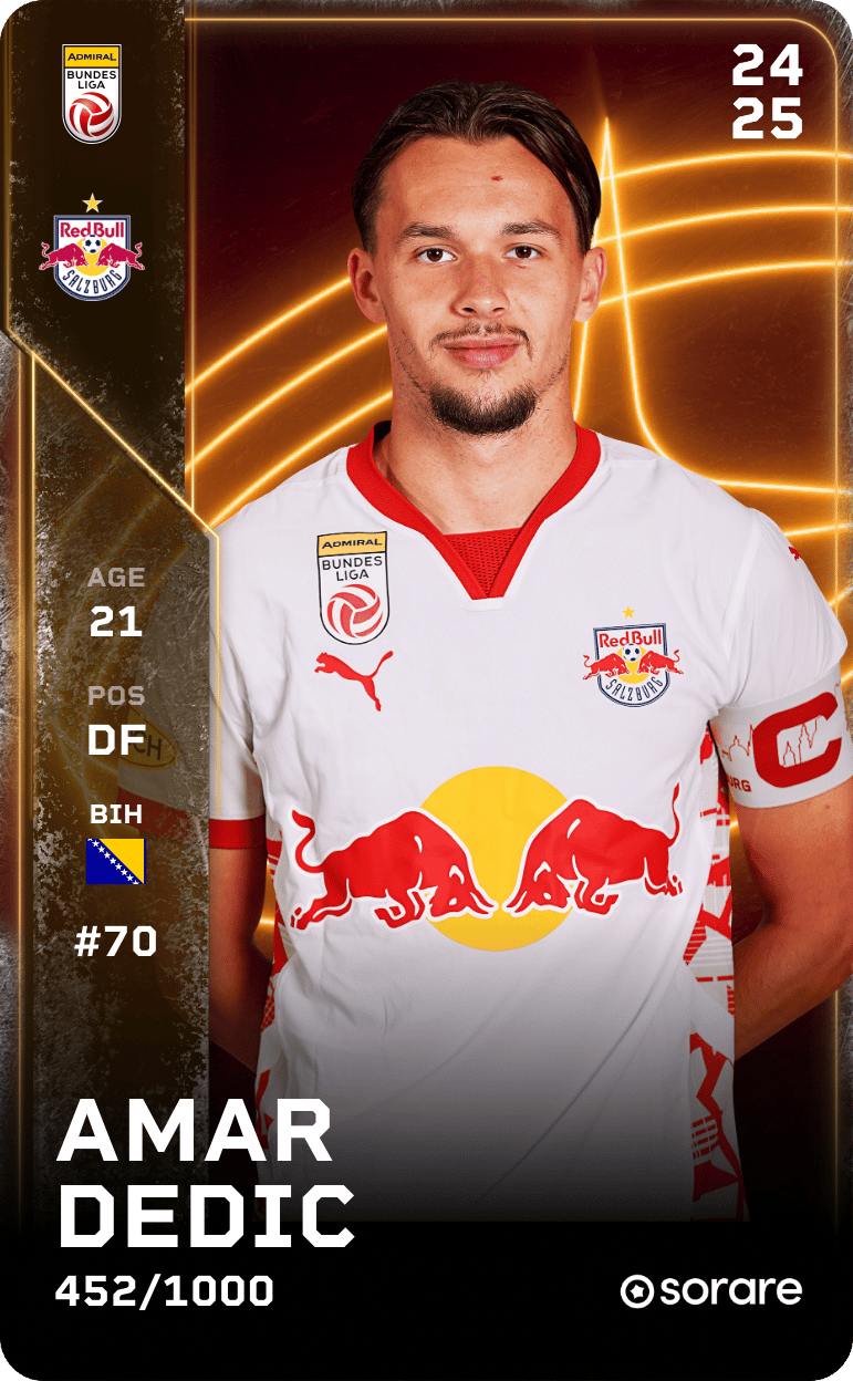 Amar Dedić 2024-25 • Limited 452/1000