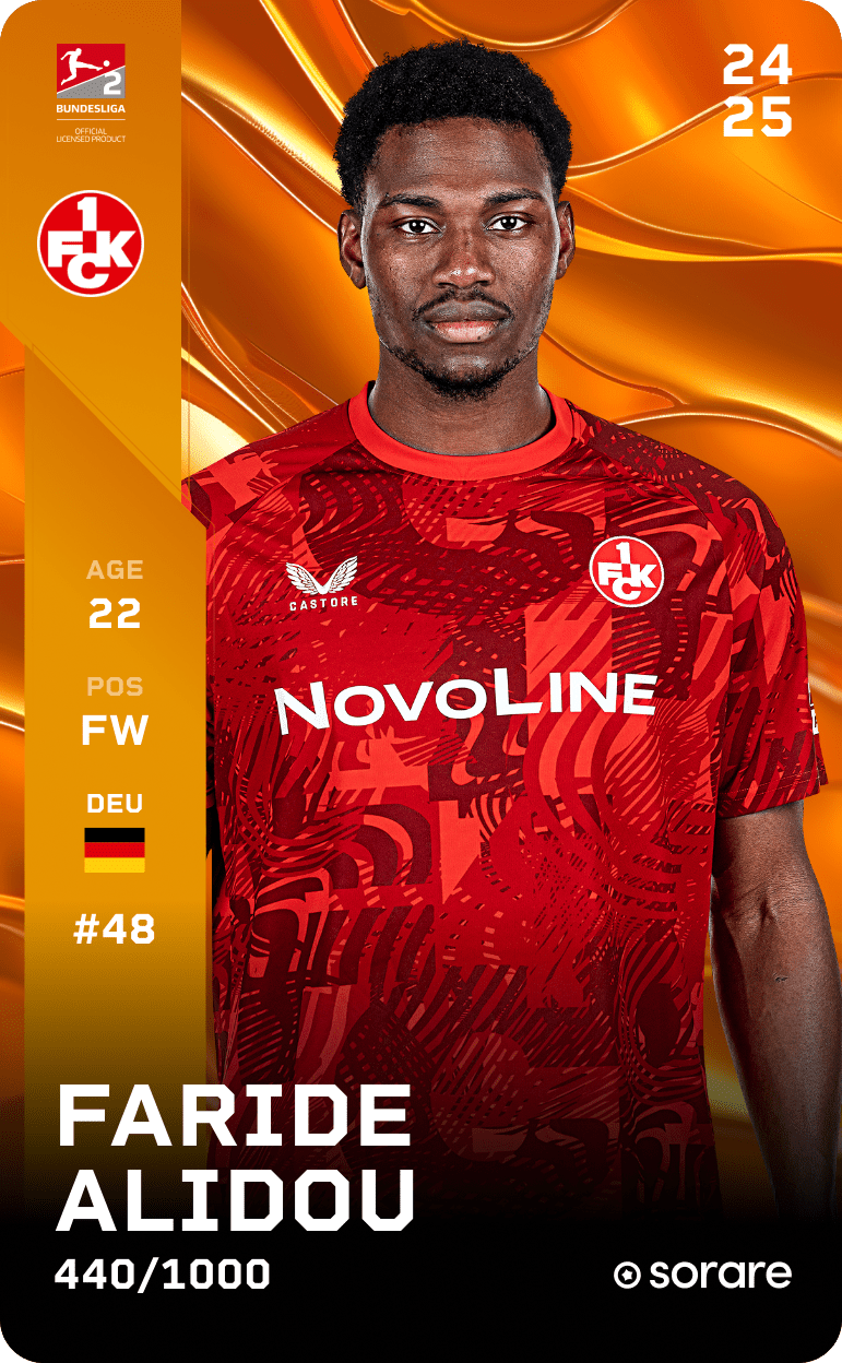 Faride Alidou 2024-25 • Limited 440/1000