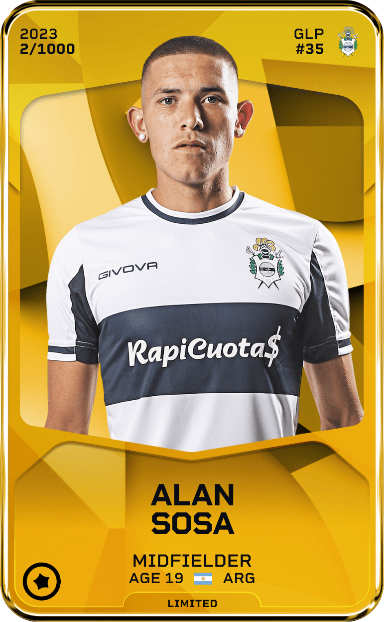 Alan Sosa 2023-24 • Limited 2/1000