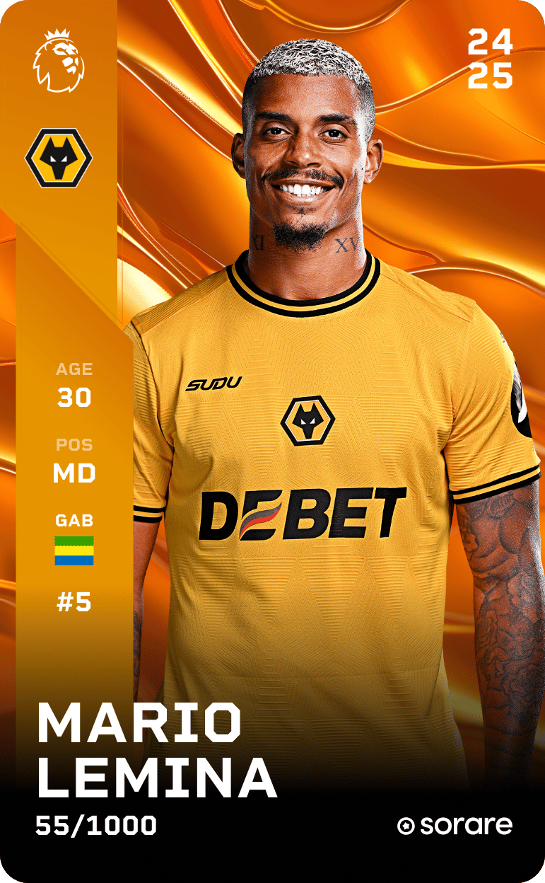 Mario Lemina 2024-25 • Limited 55/1000
