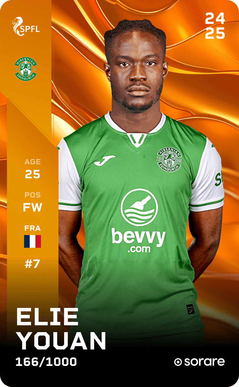 Elie Youan 2024-25 • Limited 166/1000
