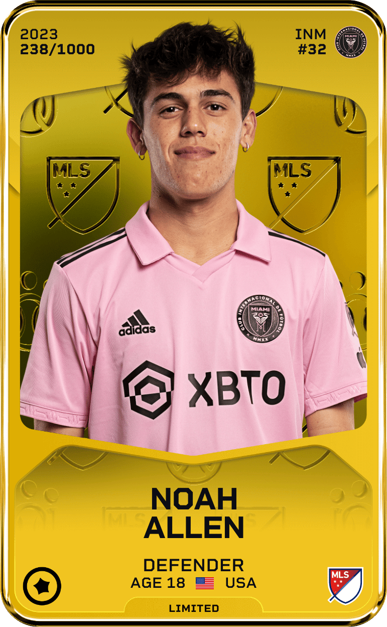 Noah Allen 2023-24 • Limited 238/1000