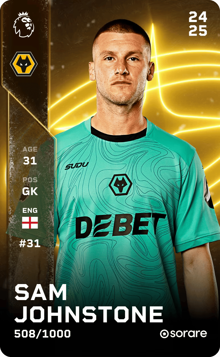 Sam Johnstone 2024-25 • Limited 508/1000