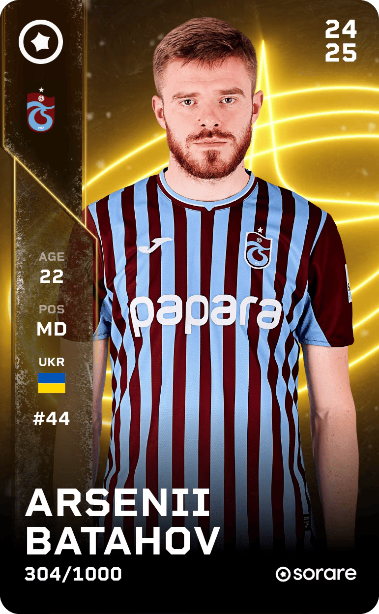 Arsenii Batahov 2024-25 • Limited 304/1000