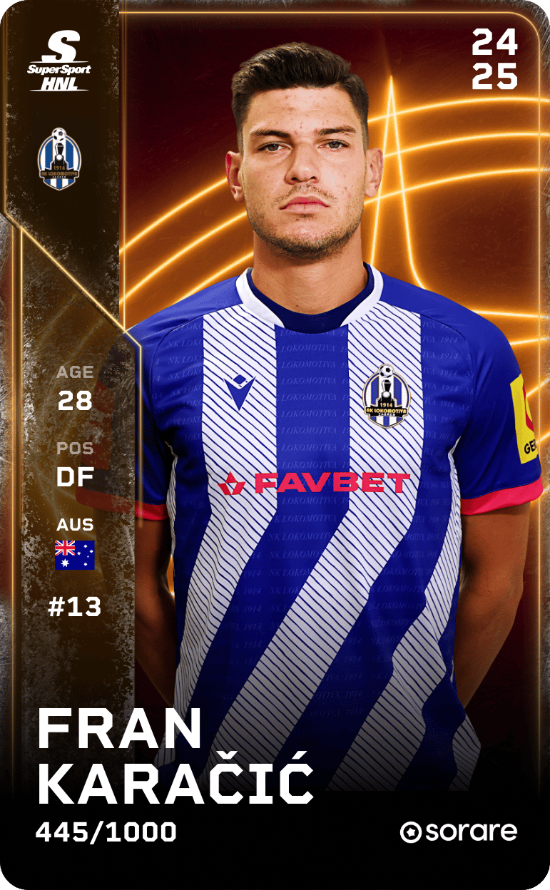Fran Karačić 2024-25 • Limited 445/1000