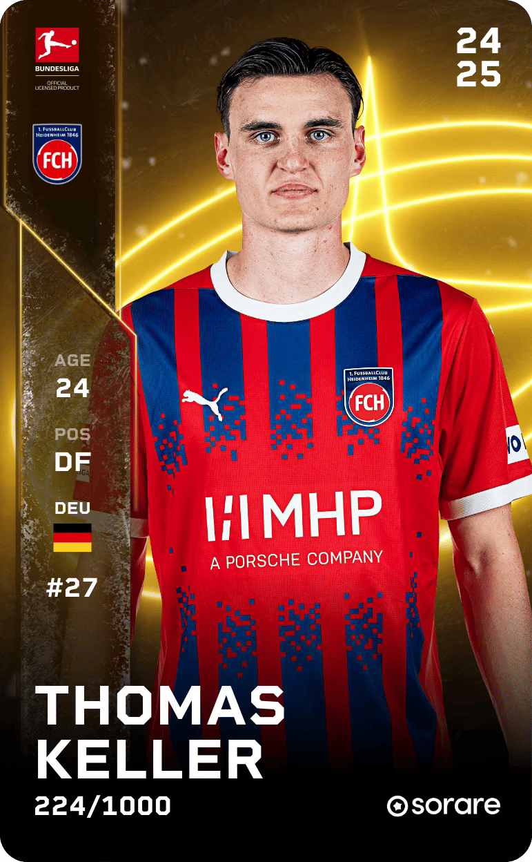 Thomas Keller 2024-25 • Limited 224/1000