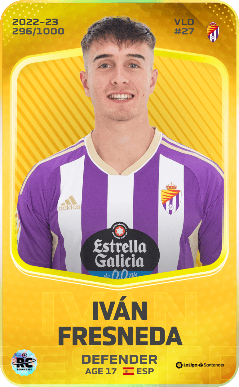 Iván Fresneda 2022-23 • Limited 296/1000