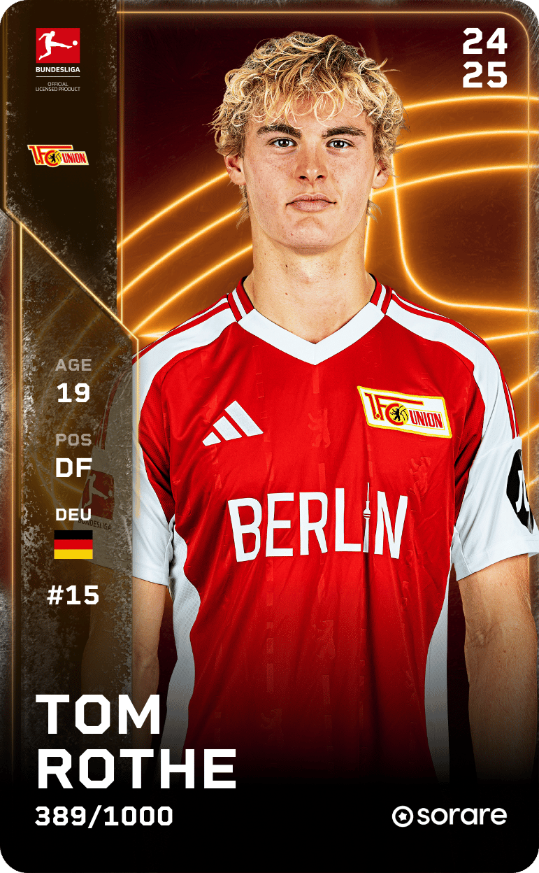 Tom Rothe 2024-25 • Limited 389/1000