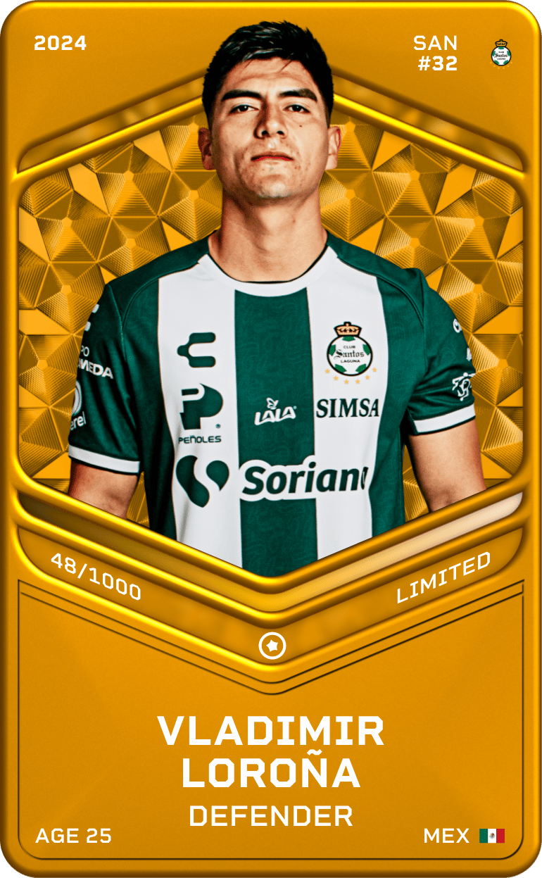 Vladimir Loroña 2024-25 • Limited 48/1000