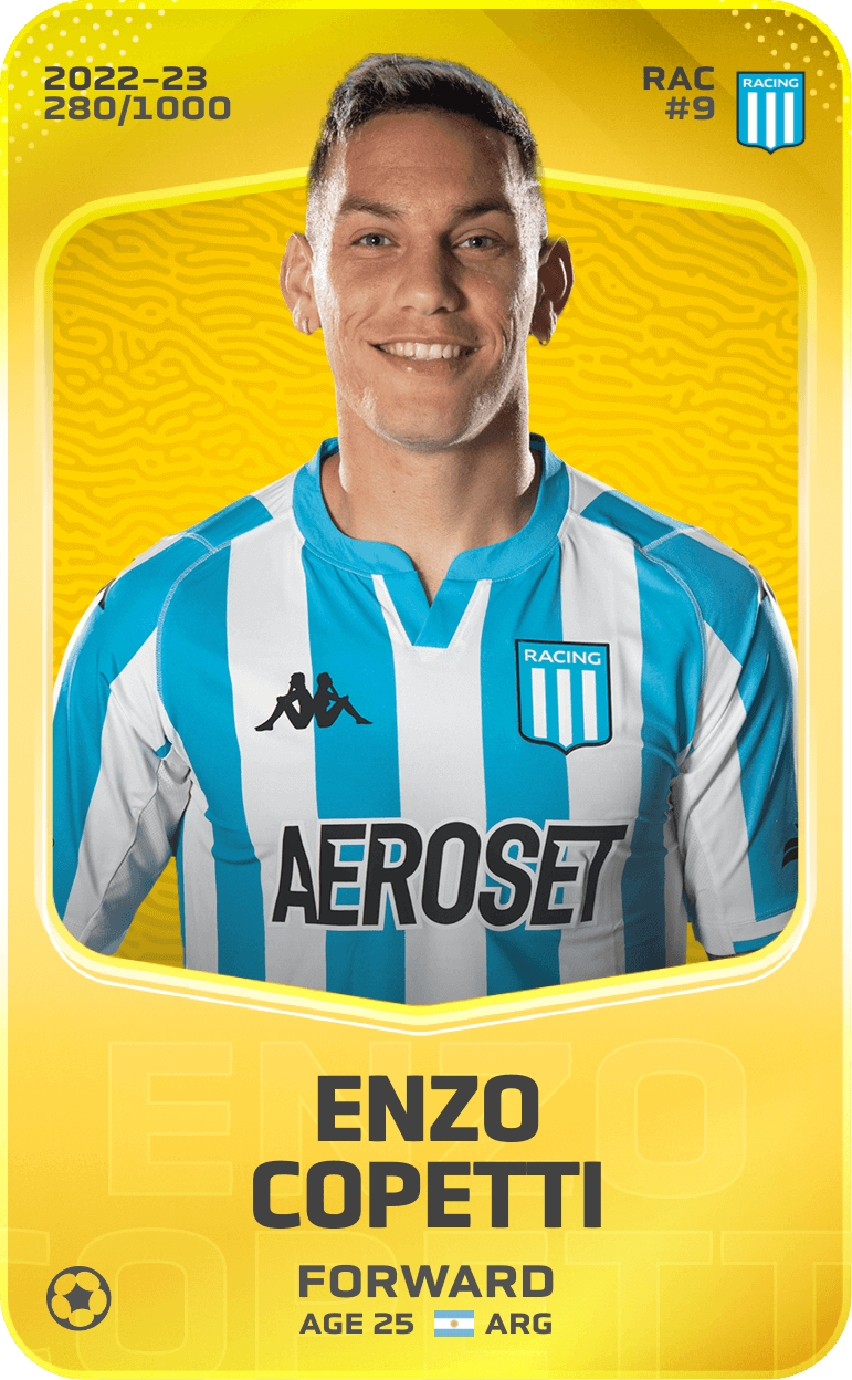 Enzo Copetti 2022-23 • Limited 280/1000