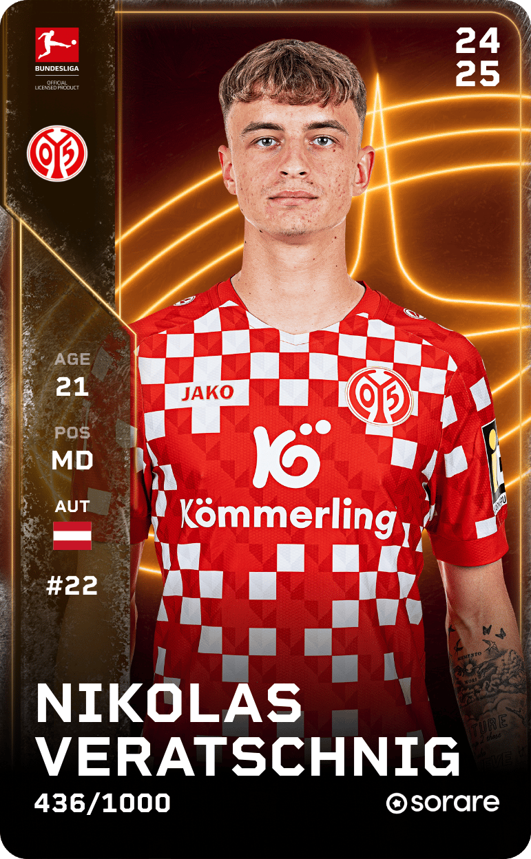 Nikolas Veratschnig 2024-25 • Limited 436/1000