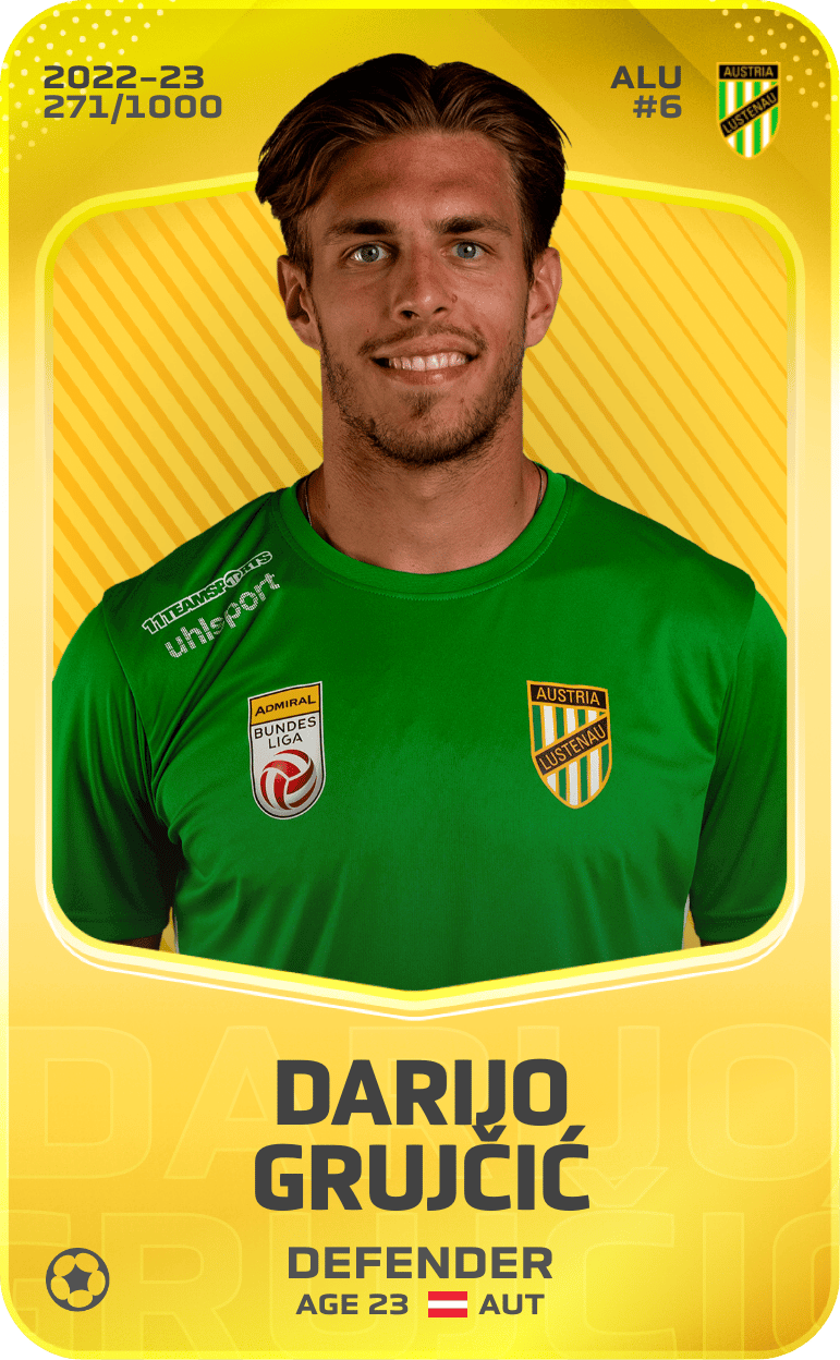 Darijo Grujčić 2022-23 • Limited 271/1000