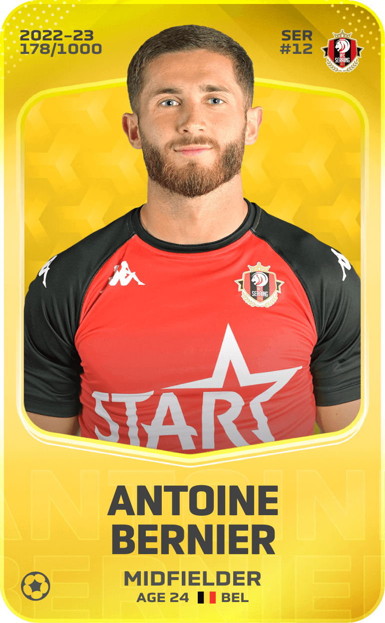Antoine Bernier 2022-23 • Limited 178/1000