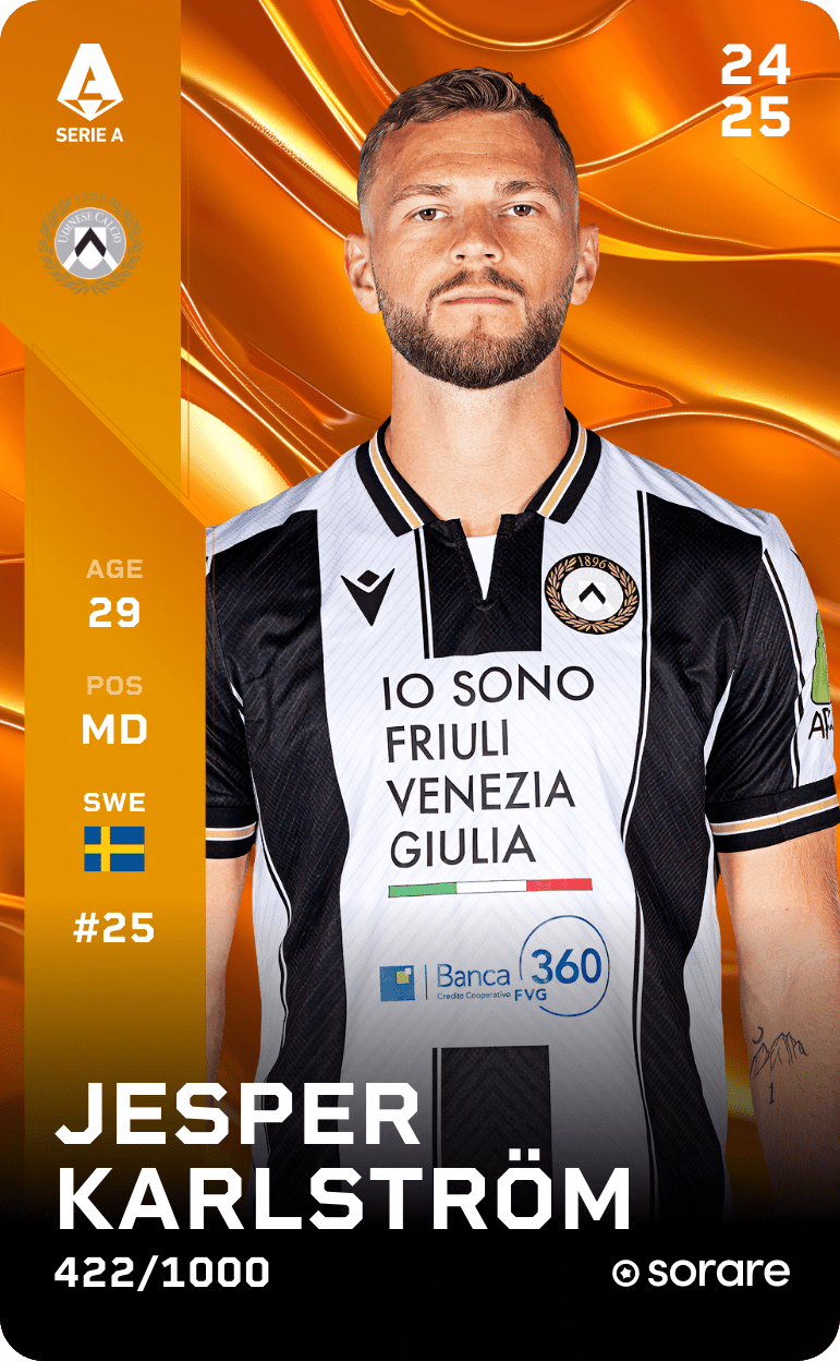 Jesper Karlström 2024-25 • Limited 422/1000
