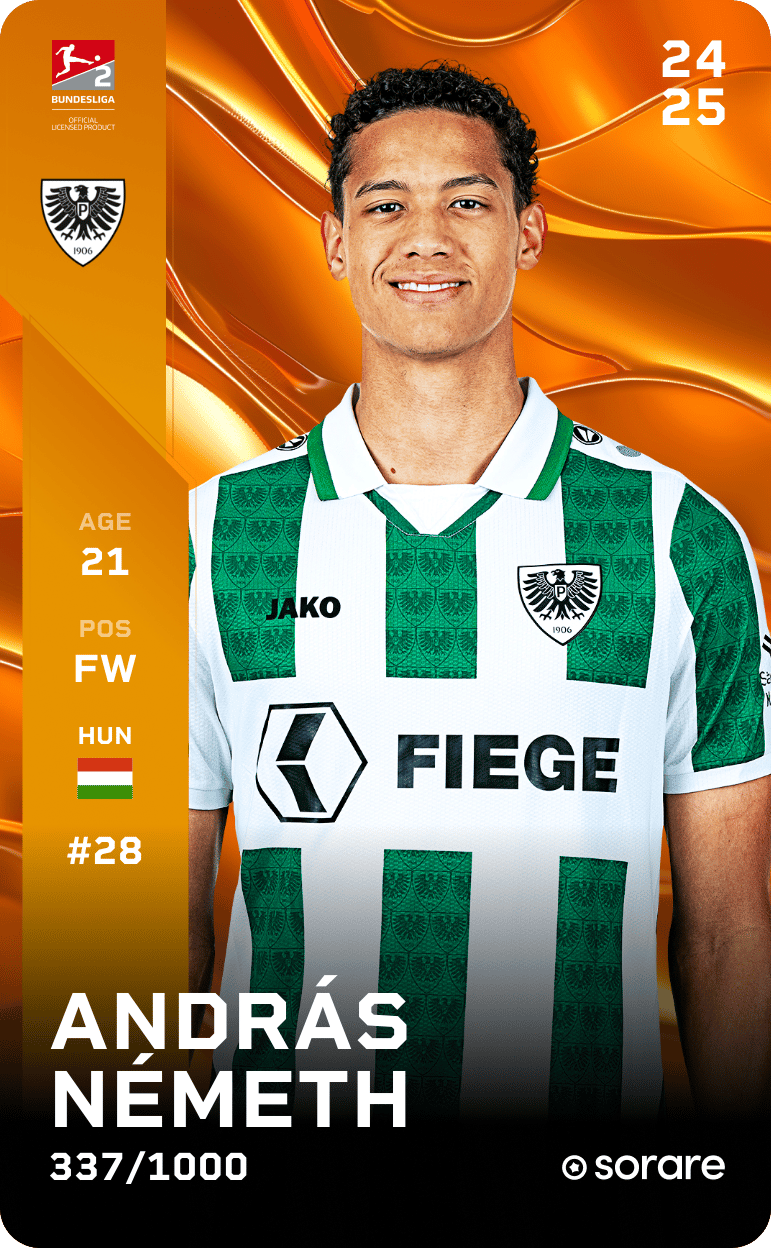 András Németh 2024-25 • Limited 337/1000