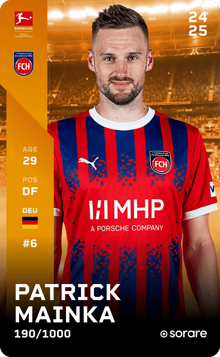 Patrick Mainka 2024-25 • Limited 190/1000