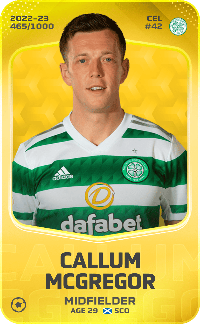 Callum McGregor 2022-23 • Limited 465/1000
